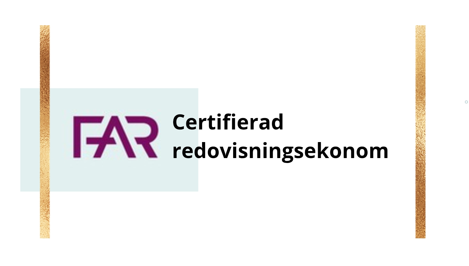 FAR certifierad redovisningsekonom
